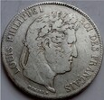 FRANCJA - 5 franków - 1837 B - Louis Philippe I