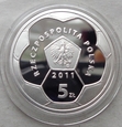 5 złotych - Polskie Kluby Piłkarskie - Polonia Warszawa - 2011