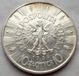 Polska - II RP - 10 złotych - Józef Piłsudski 1934 - srebro