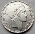 Francja - 20 franków - 1937 - srebro
