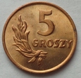 5 groszy - 1949 - brąz / 1