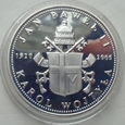 medal - Jan Paweł II - Audiencja dla Delegatów Solidarności  srebro