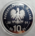 10 złotych - Jan III Sobieski - popiersie - 2001