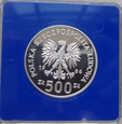 Polska - PRL - 500 złotych - Ochrona środowiska - Sowa - 1986