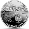 10 złotych - 150. rocznica urodzin Kazimierza Przerwy-Tetmajera 2015