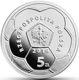 5 złotych - Polskie Kluby Piłkarskie - Legia Warszawa - 2016