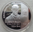 10 złotych - Polscy podróżnicy i badacze Bronisław Malinowski 2002