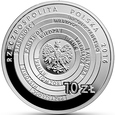 10 złotych - Centrum Pieniądza NBP im. Sławomira Skrzypka - 2016