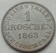 NIEMCY - 1 grosz - 1863 - Hannover
