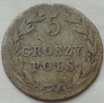 KRÓLESTWO POLSKIE - 5 GROSZY POLSKICH - 1818