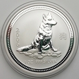 AUSTRALIA - 1 DOLAR - 2006 - lunar - Rok Psa - UNCJA - ag999