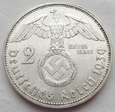 MK - Niemcy - Trzecia Rzesza : 2 marki - 1939 J - HINDENBURG