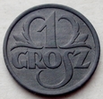 Generalne Gubernatorstwo - 1 grosz - 1939 