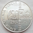 Belgia - 250 franków - 1998 - Śmierć Baudouina / Urodziny Fabioli