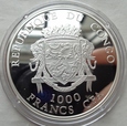 Kongo - 1000 franków CFA 2008 - Mniszka Śr. srebro