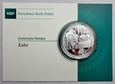 20 złotych - Zwierzęta świata - Żubr - 2013 / blister