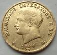 WŁOCHY - 20 LIRÓW - 1809 - Napoleon I