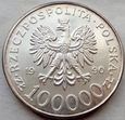 Polska - III RP - 100000 złotych - Solidarność 1990 A - uncja ag999