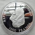 Kongo - 1000 franków - 2008 - Adaks P. / srebro