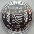 USA - 1 dolar - 1994 S - WORLD CUP USA 94 - srebro