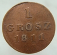 Księstwo Warszawskie 1 Grosz 1811 I-S
