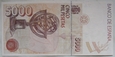 Hiszpania 5000 Pesetas 1992