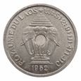 Laos 20 Centów 1952