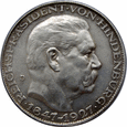 Niemcy medal / 5 Marek 1927 Hindenburg