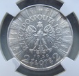 Polska 2 Złote Piłsudski 1936 NGC UNC