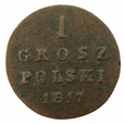 Polska 1 Grosz Polski 1817 IB