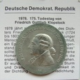 Niemcy / DDR 5 Marek 1978 - Friedrich Gottlieb Klopstock