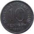 Królestwo Polskie 10 Fenigów 1917