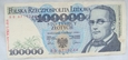 Polska 100 000 Złotych 1990 seria BB