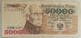 Polska 50 000 Złotych 1993 seria A