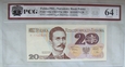 Polska  20 Złotych 1982 seria P PCG 64 EPQ (g-7d)