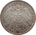 Niemcy 3 Marki 1909 Badenia
