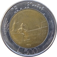 Włochy 500 Lirów 1983