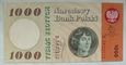 Polska  1000 złotych 1965 seria B