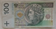 Polska 100 Złotych 1994 seria YJ 0000930