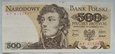 Polska 500 Złotych 1976 seria AF