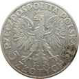 Polska 5 Złotych 1933 Głowa Kobiety