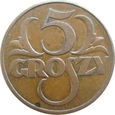 Polska 5 Groszy 1938