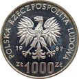 Polska / PRL 1000 złotych Muzeum Śląskie 1987 próba