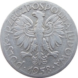 Polska / PRL - 5 Złotych 1958 - wąska ręka