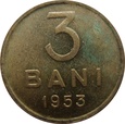 Rumunia 3 Bani 1953