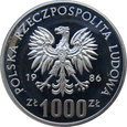 Polska / PRL 1000 zł MŚ Meksyk 1986 próba