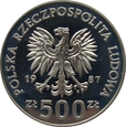Polska / PRL 500 Złotych XXIV Olimpiada 1987 