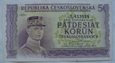 Czechosłowacja 50 Koron 1945 JL