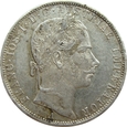 Austria 1 Floren 1858 A