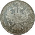 Austria 1 Floren 1858 A